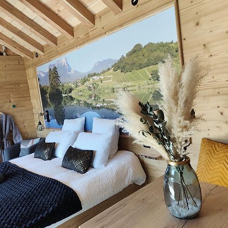 Bed and Breakfast L'Etang De La Tourne Les Marches Exterior foto