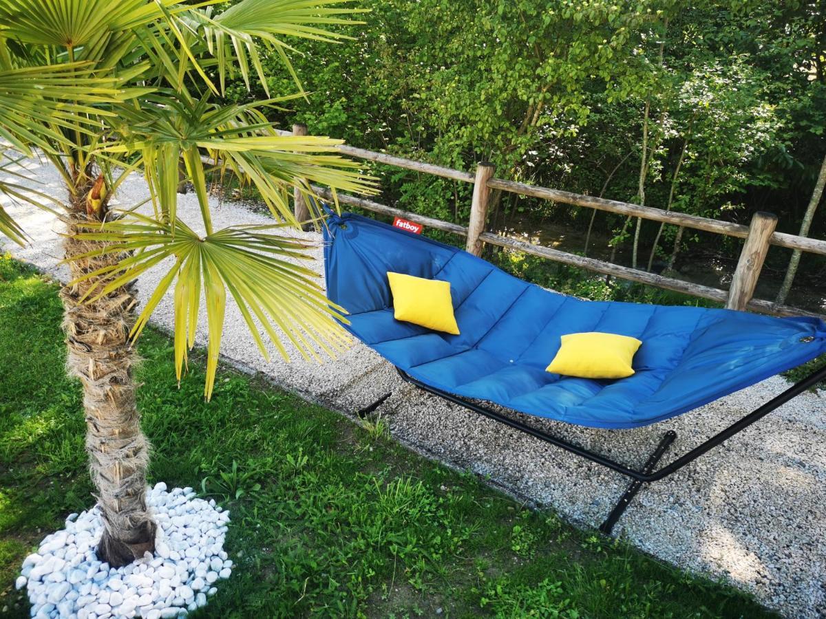 Bed and Breakfast L'Etang De La Tourne Les Marches Exterior foto