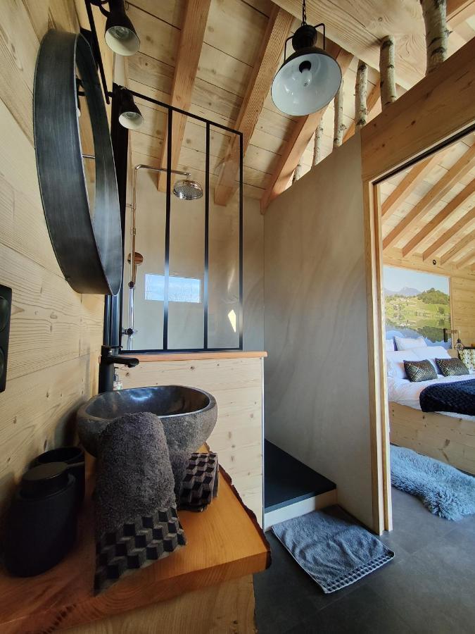 Bed and Breakfast L'Etang De La Tourne Les Marches Exterior foto