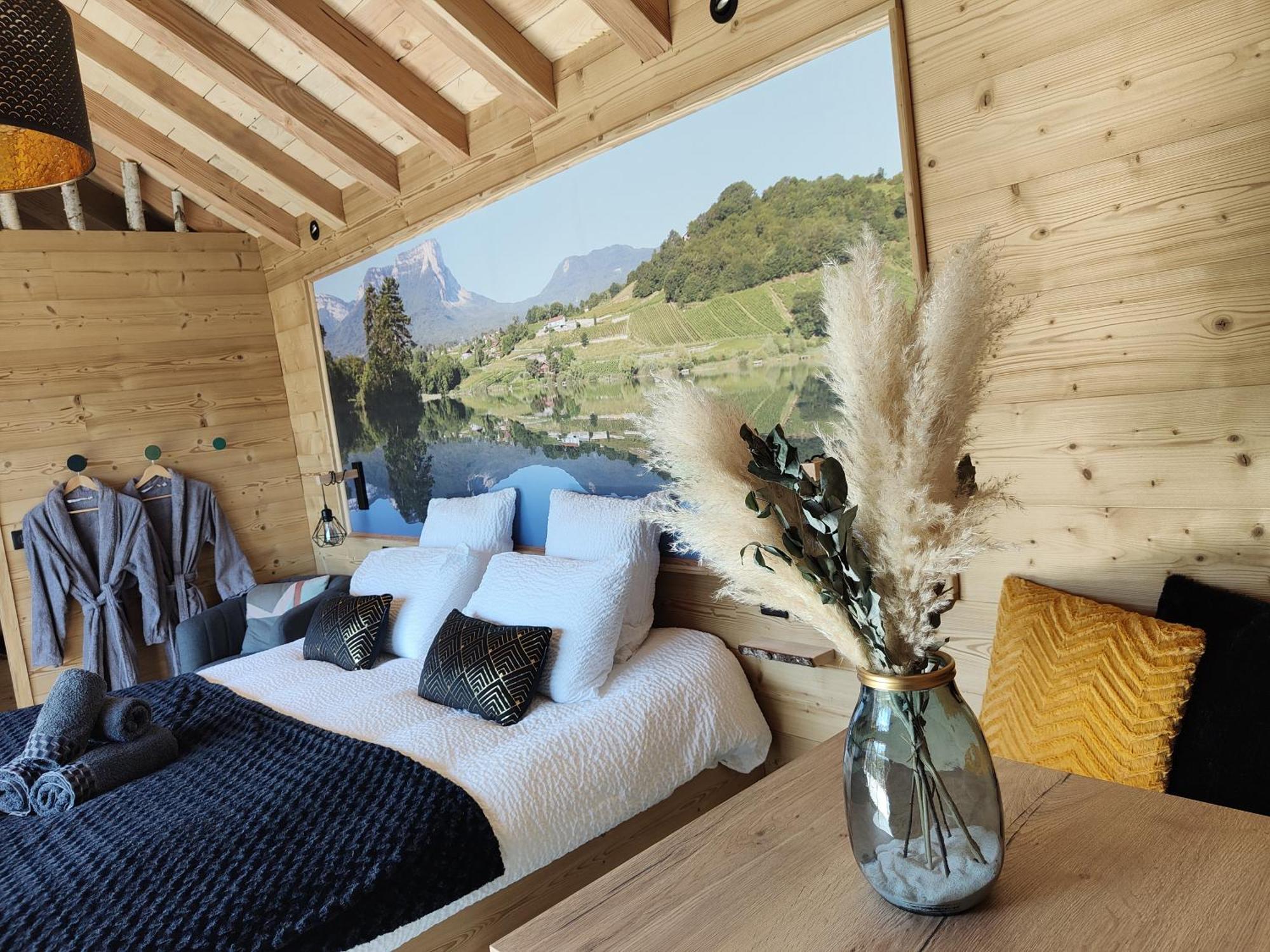 Bed and Breakfast L'Etang De La Tourne Les Marches Exterior foto